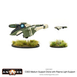 Concord C3D2 medium support drone with plasma light support