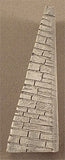 High Stone Retaining Wall Inclined Buttress