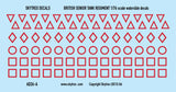 British Tank Markings Bundle